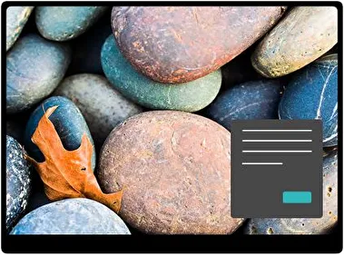 Piedra Oscuro tema para Windows 11