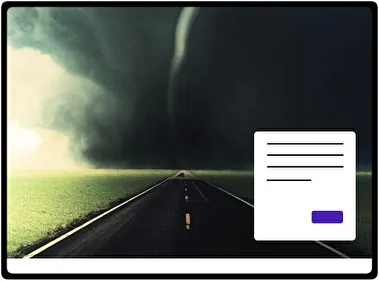 Tormenta tema para Windows 11