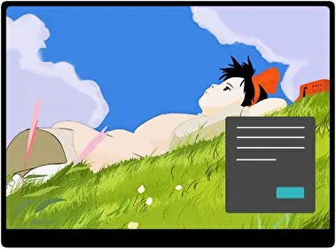 Studio Ghibli Ciemny motyw dla Windows 10 i 11