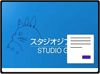 Estudio Ghibli tema para Windows 11