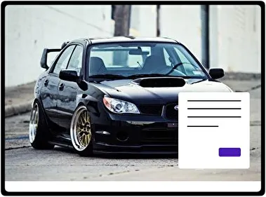 Subaru Impreza motyw dla Windows 10 i 11