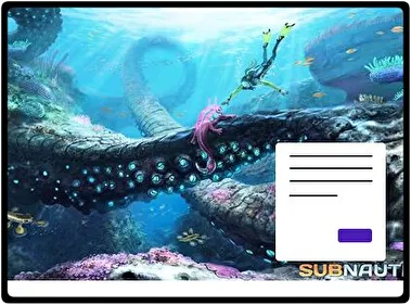 Subnautica tema para Windows 11