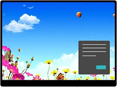 Día Soleado Oscuro tema para Windows 11