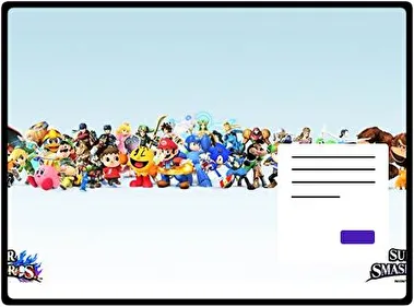 Super Smash Bros tema para Windows 11