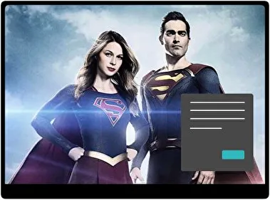 Serie de Televisión Supergirl Oscuro tema para Windows 11