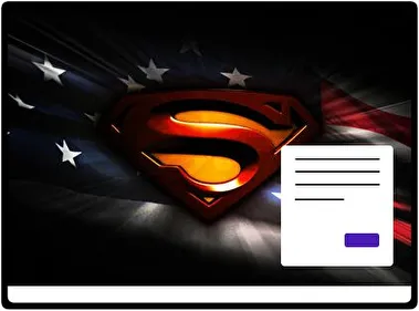 Cómics de Superman tema para Windows 11