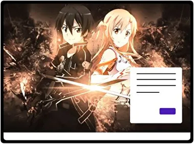 Sword Art Online tema para Windows 10 e 11