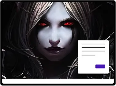 Sylvanas Windrunner motyw dla Windows 10 i 11