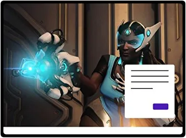 Symmetra tema para Windows 11