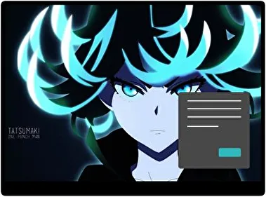 Tatsumaki Ciemny motyw dla Windows 10 i 11