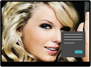 Taylor Swift Oscuro 2 tema para Windows 11