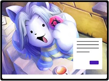 Temmie tema para Windows 11