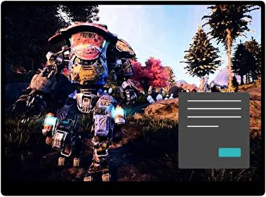 Los Mundos Exteriores Oscuro tema para Windows 11