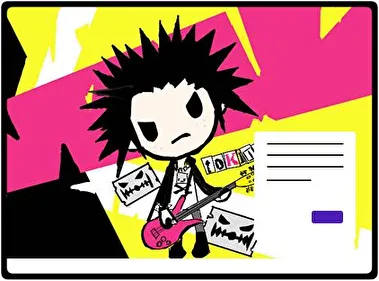 Toki Doki Anime tema para Windows 11