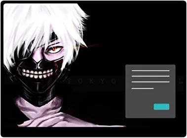 Tokyo Ghoul Ciemny motyw dla Windows 10 i 11
