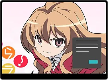Toradora Ciemny motyw dla Windows 10 i 11