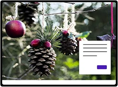 Decoración de Árboles tema para Windows 11