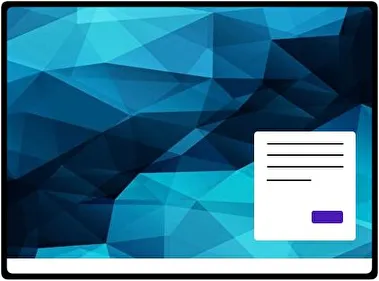 Triángulos tema para Windows 11