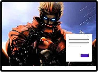 Trigun tema para Windows 11