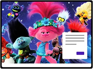 Gira Mundial de Trolls tema para Windows 11