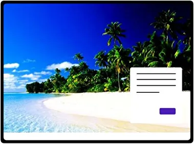 Paraíso Tropical tema para Windows 11