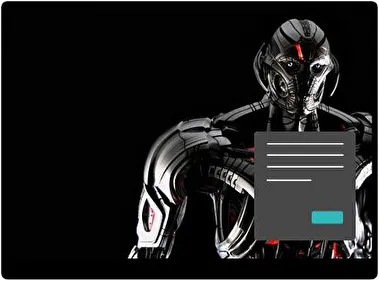 Ultron Oscuro tema para Windows 11