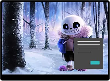 Undertale Ciemny motyw dla Windows 10 i 11