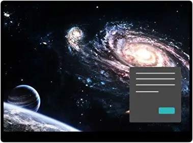 Wszechświat Ciemny motyw dla Windows 10 i 11