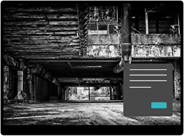 Урбаністичні Руїни Темна тема для Windows 11