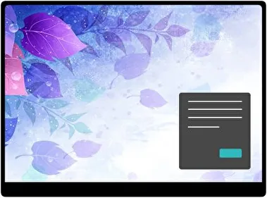 Gráfica Vectorial Oscuro tema para Windows 11