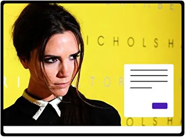 Wiktoria Beckham motyw dla Windows 10 i 11
