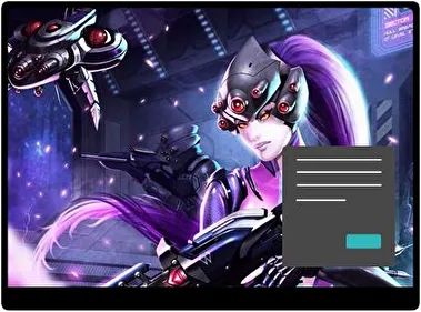 Widowmaker Ciemny motyw dla Windows 10 i 11