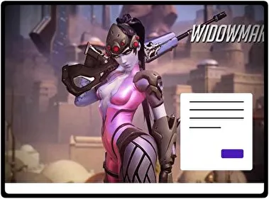 Widowmaker tema para Windows 11