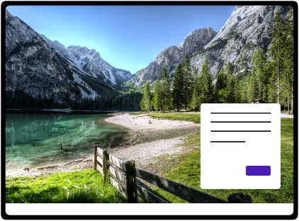 Menekülés a Természetbe Windows 11 téma Windows 11-hez