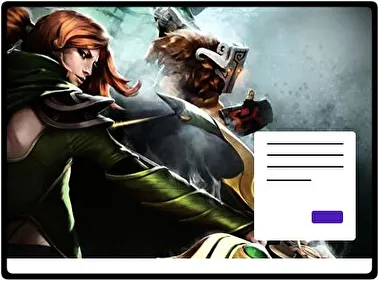 Windranger Dota 2 tema para Windows 11