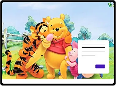 Winnie Pooh tema para Windows 11