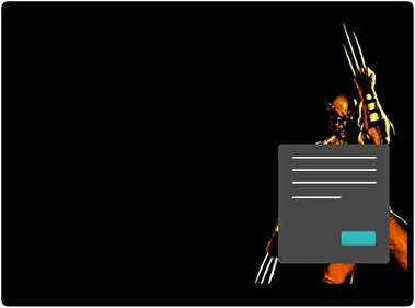 Wolverinedf Oscuro tema para Windows 11