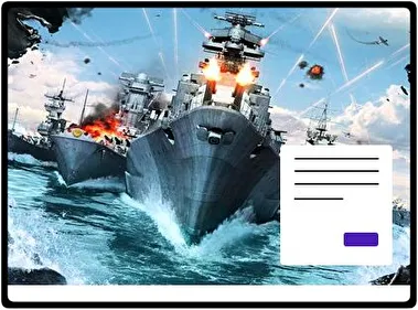 Mundo de Barcos de Guerra tema para Windows 11