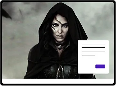 Yennefer de Vengerberg tema para Windows 11