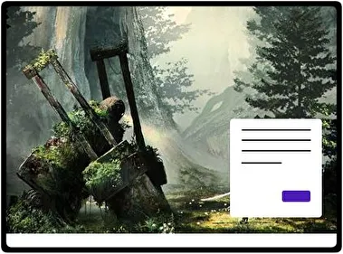 Yorha 2b tema para Windows 11
