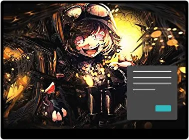 Youjo Senki Oscuro tema para Windows 11