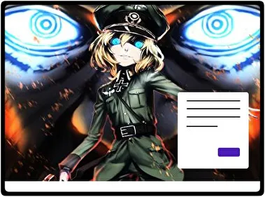 Youjo Senki tema para Windows 11