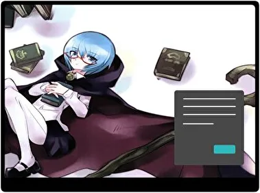 Zero No Tsukaima Oscuro tema para Windows 11